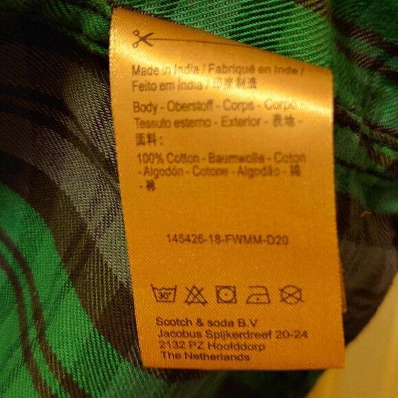 SCOTCH & SODA AMSTERDAM MY FAVOURITE SHIRT Regular fit M All Day Every Day - Picture 6 of 7